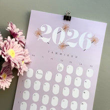 Lataa kuva Galleria-katseluun, Seinäkalenteri 2026