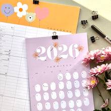 Lataa kuva Galleria-katseluun, Perhekalenteri 2026