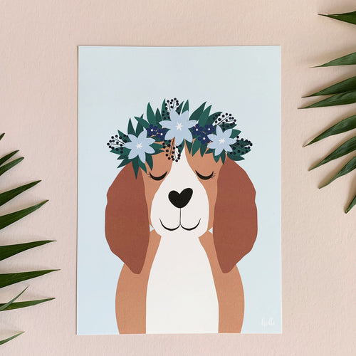Ystäväni beagle - juliste